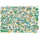 Puzzle Paris Labyrinthes - 100 pièces - Puzzles Michèle Wilson