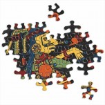 Puzzle Pyramide 3D - 504 pièces Art Précolombien - DToys