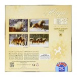 Puzzle spécial 239 pièces - Difficile - Cheval Haflinger  - DToys