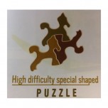 Puzzle spécial 239 pièces - Difficile - Cheval Haflinger  - DToys