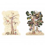 Puzzle réversible - 50 pièces - l'arbre des saisons - Londji