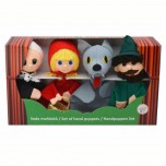 4 Marionnettes Chaperon Rouge - Fabricant Tchèque