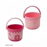 Petit seau de plage rose - Spielstabil