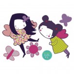 Stickers Les deux Fées - Poisson Bulle