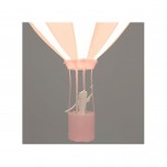 Suspension Montgolfière rose - R&M COUDERT