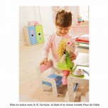 Lit Berceau Fleur pour poupée - Haba