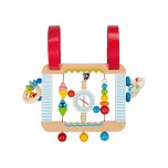 Tableau d'activités en bois Confetti - Heimess