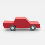 Voiture en bois rouge - Way To Play 