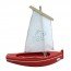Thonier rouge 26 cm - Bateaux Tirot