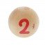 Jeu de pétanque en bois 6 boules avec sac transparent - Vilac